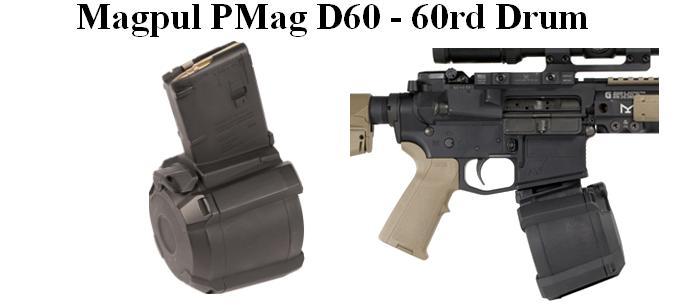 Magpul PMag D60 - 60rd Drum for AR-15