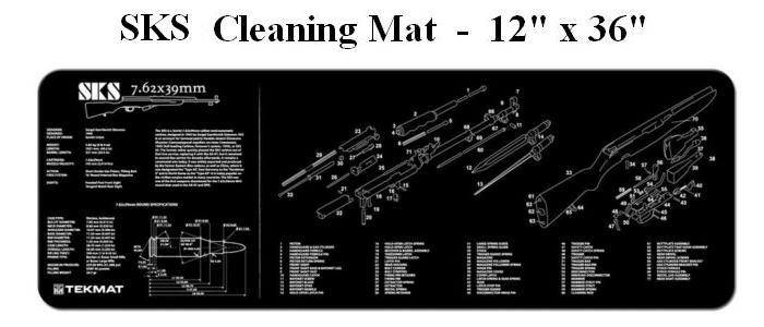 SKS Cleaning Mat - 12"x36"