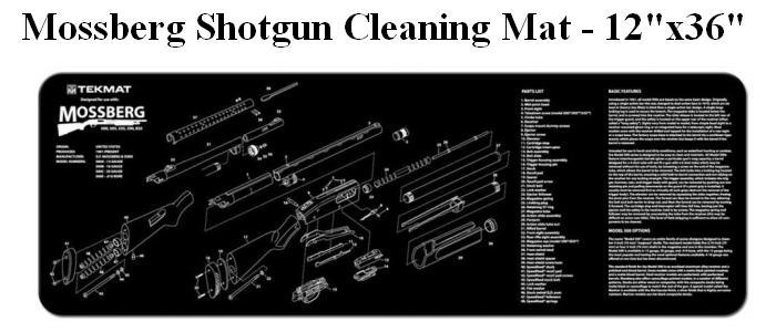 Mossberg Shotgun Cleaning Mat - 12"x36"