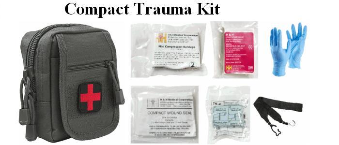 Compact Tactical Trauma Kit 