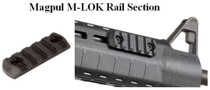 Magpul M-LOK 5 Slot Rail Section