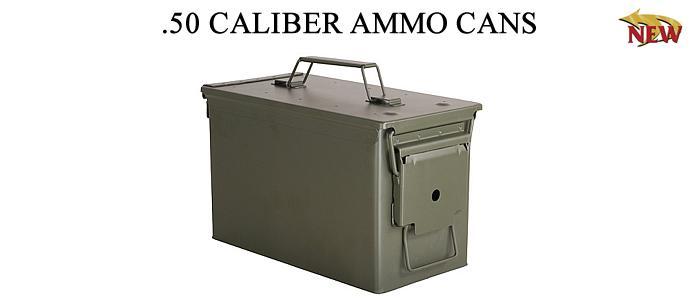 .50 Caliber Ammo Cans 