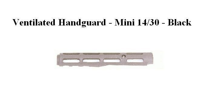 Ventilated Handgaurd for Ruger Mini-14 and Mini-30, Black