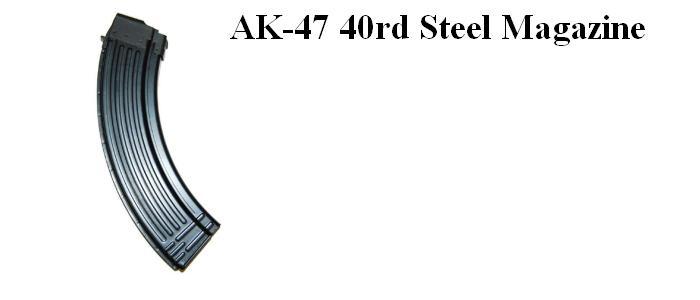 AK-47 40 Round Steel Magazine