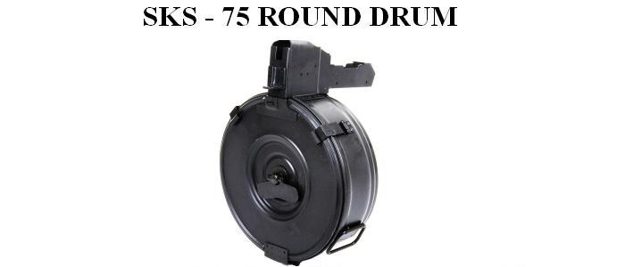 SKS - 75 ROUND DRUM