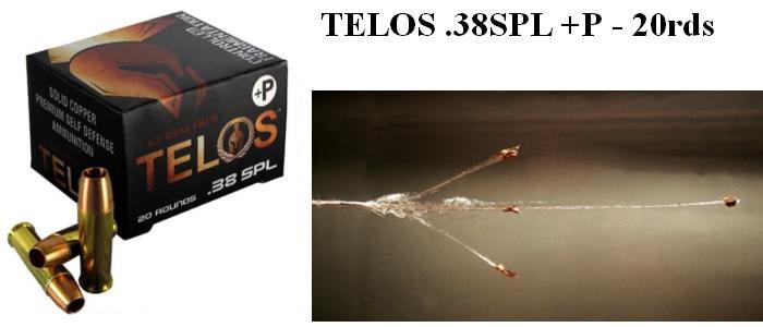 G2 Research TELOS .38 Special +P 105 Grain - 20Rds