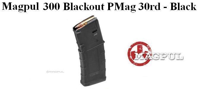 MAGPUL AR-15 300 BLACKOUT 30rd Magazine in Black