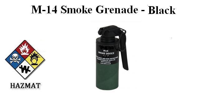 M-14 Smoke Grenade - Black