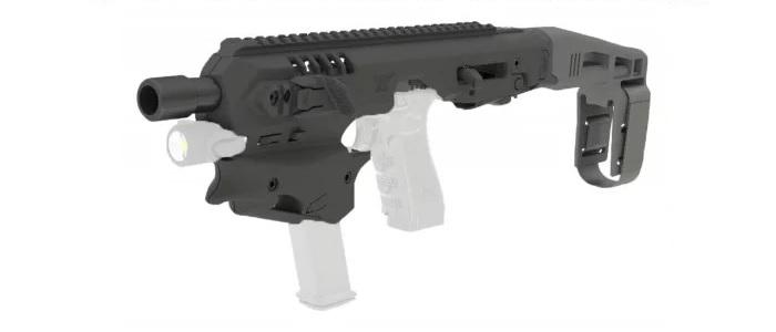 MCK Micro Conversion Kit for Glock 17,19,19X,22,23,31,32 Black