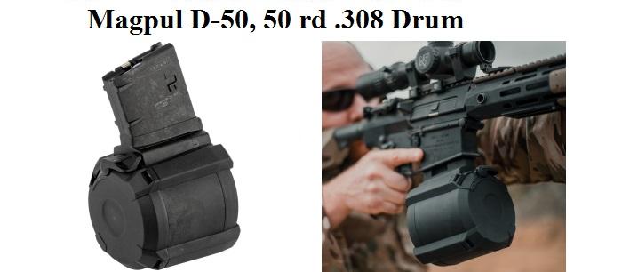 Magpul PMag D50 - 50rd Drum for AR-10 .308 / 7.62x51