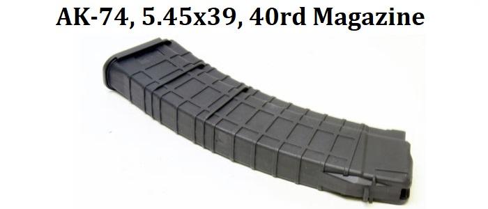 AK-74 5.45x39, 40rd Magazine