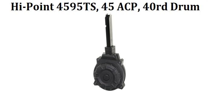 Hi Point .45 ACP, 40 Round Drum