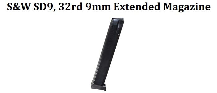 S&W SD9 32 Round 9mm Magazine