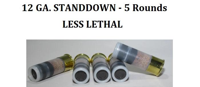 STANDDOWN 12 GA Less Lethal Shells - 5Rd Box