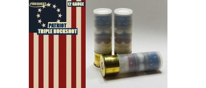 12 GA Patriot Rounds - 3 Rds Per Package