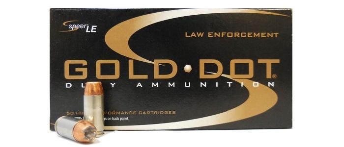 40 S&W 165 Grain, GDHP, CCI Speer Law Enforcement, 50 Round Box