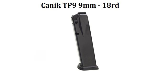 Canik TP9, 9mm 18rd Magazine