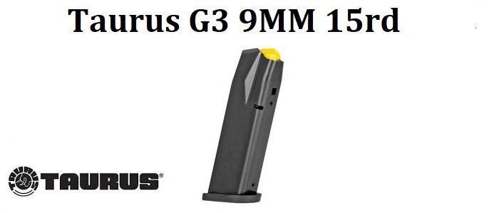Taurus G3 Factory 9MM, 15rd Magazine