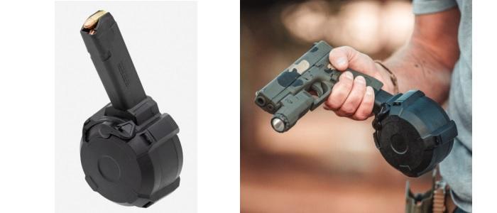Glock 9MM Magpul PMag D-50 GL-9 Glock 9MM 50rd Drum