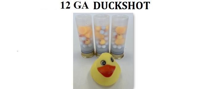 12 Gauge DUCKSHOT - 3 Rounds per pack