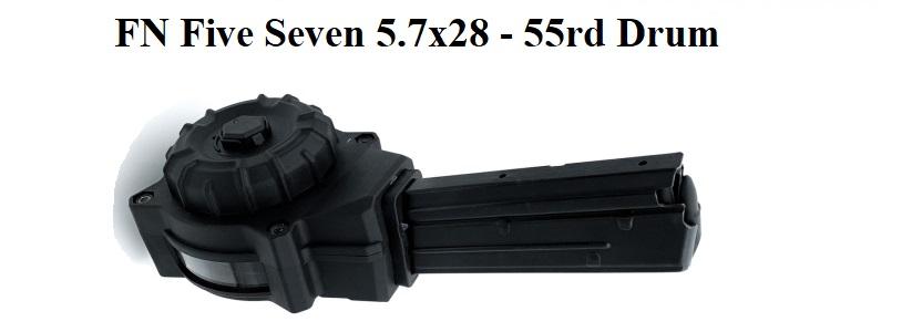 FN Five-Seven 5.7x28 55 Round Drum