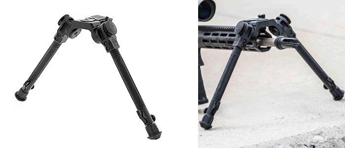 Over Bore Bipod, 7"-11" Center Height, Picatinny, Black