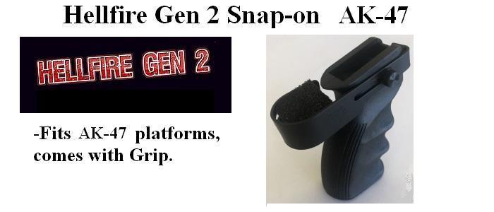 HELLFIRE Gen 2 "Snap On" Trigger System with AK-47 Grip
