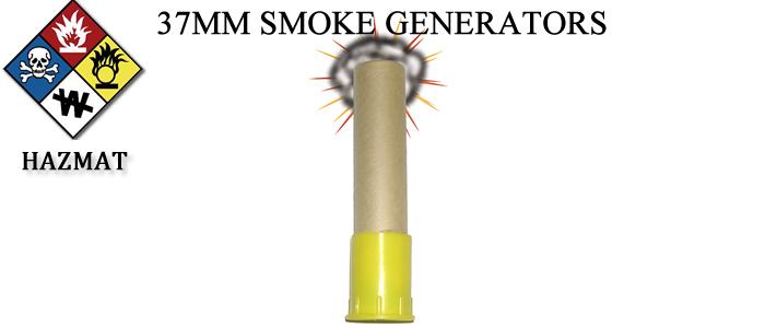 37Mm Smoke Generators (Smoke Only - Box Of 10)