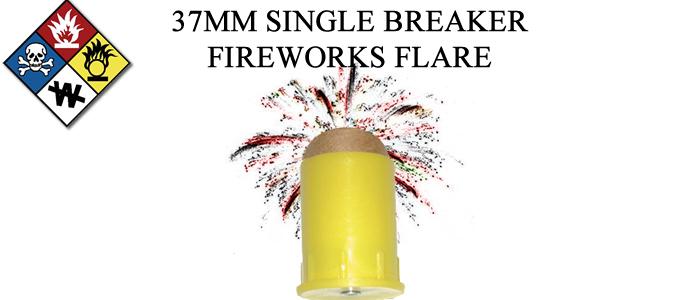 37Mm Super Breaker Fireworks Flare (Box Of 30)
