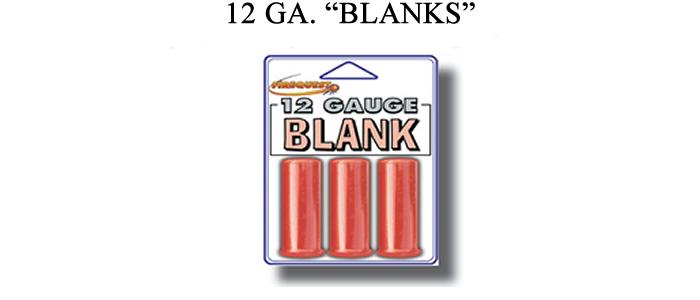 12 Ga Short Blanks 3 Pack