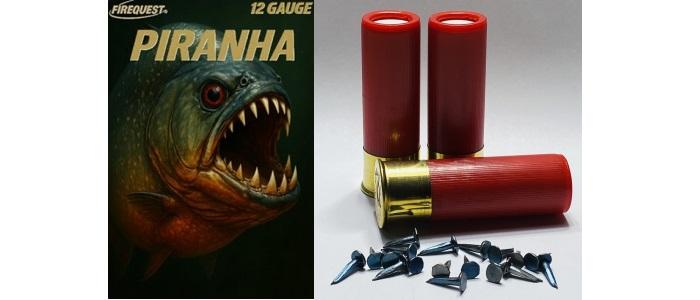 12 Gauge Piranha - 3 Round Pack