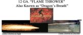 12 Gauge Dragons Breath - 25 Units Per Package