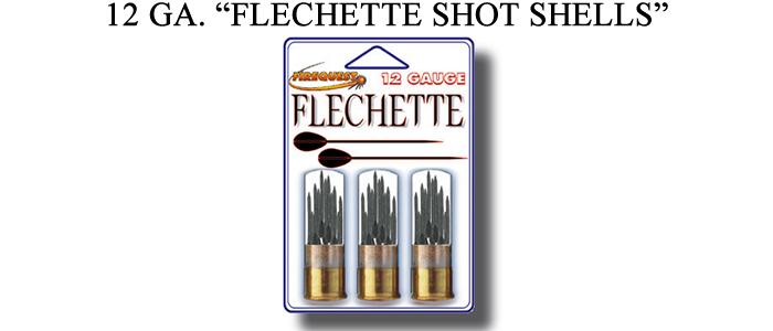 12 Gauge Flechette Shot Shels - 25 Units Per Package