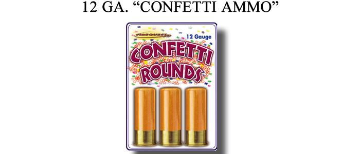 Confetti Ammo - 25 Round Pack