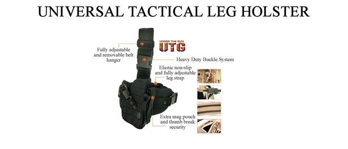 Universal Tactical Leg Holster (Left Hand)