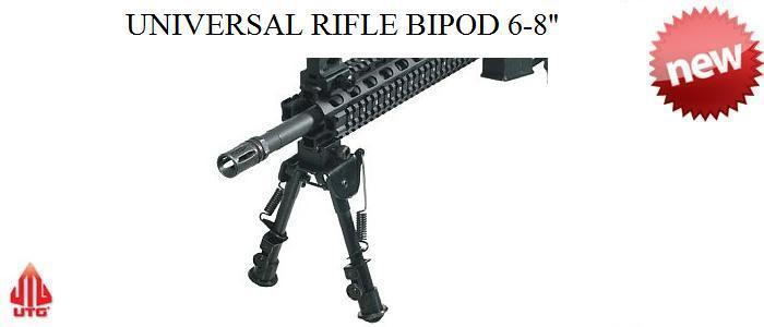 Universal Picatinny & Swivlel Stud Bipod (6 - 8)