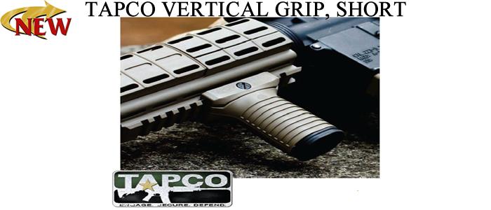 Tapco Vertical Grip, Short (Black)