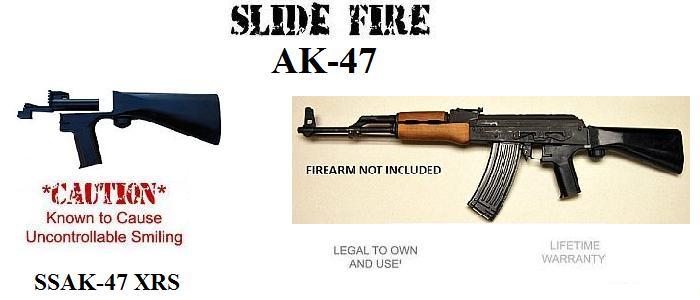 Slide Fire SSAK-47 Bump Fire Stock - Right Hand Model