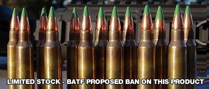 5.56 SS-109 Green Tip Armor Piercing- 20 Rounds