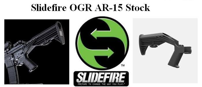 Slide Fire SSAR-15 OGR Bump Fire Stock - Right Hand Model