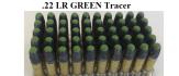22LR Green Tracer Ammo - 50rds