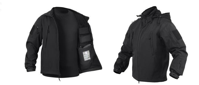 Concealed Carry Soft Shell Tactical Jacket - X-Large